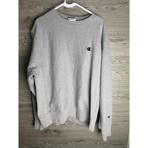 Vtg CHAMPION REVERSE WEAVE Men's L Crewneck Spell Out